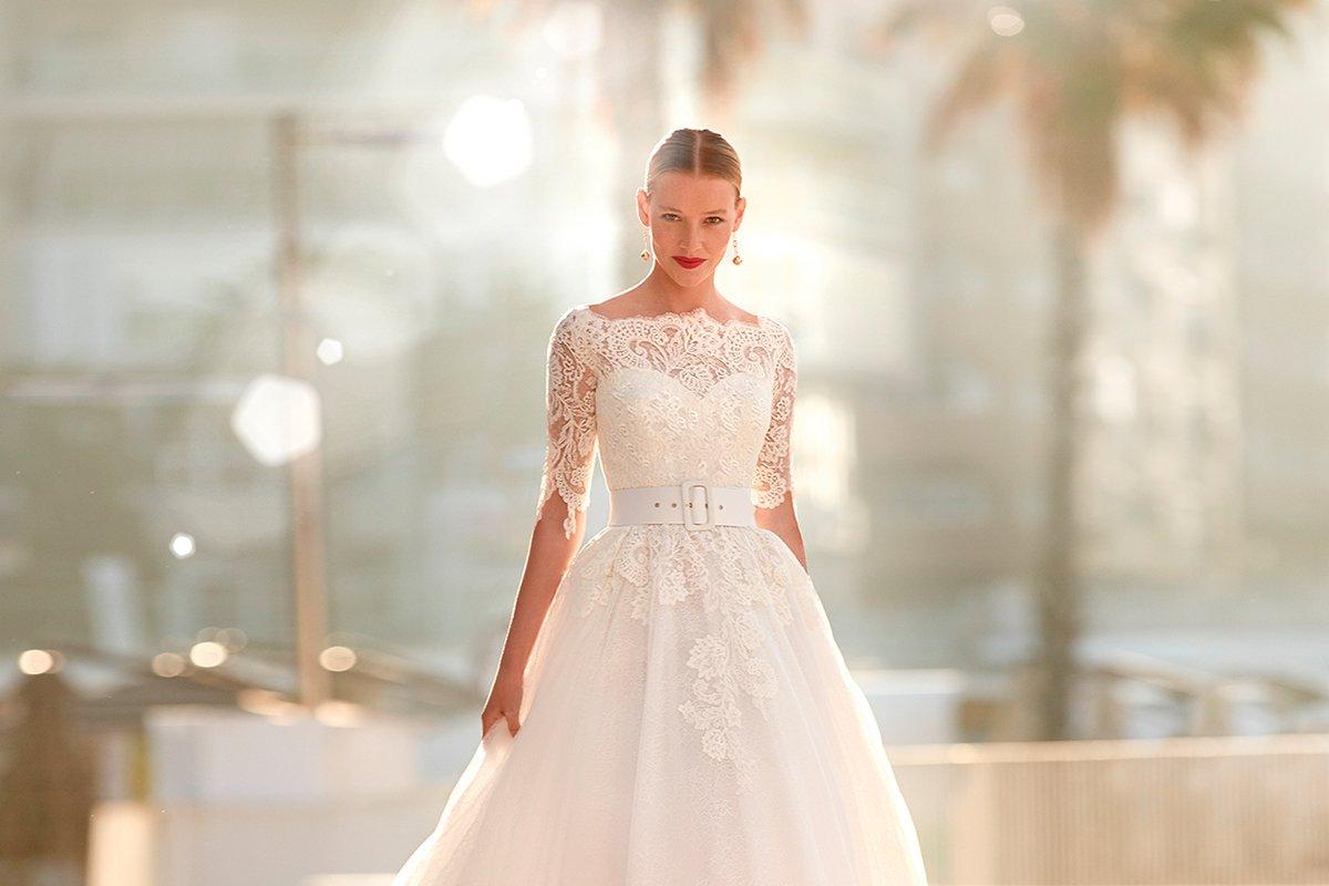 75 vestidos de novia con manga francesa: ¡amor a primera vista!