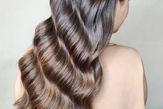 Peinados para bodas: ondas al agua pelo largo