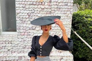 vestidos de boda de invitada dos piezas falda y top