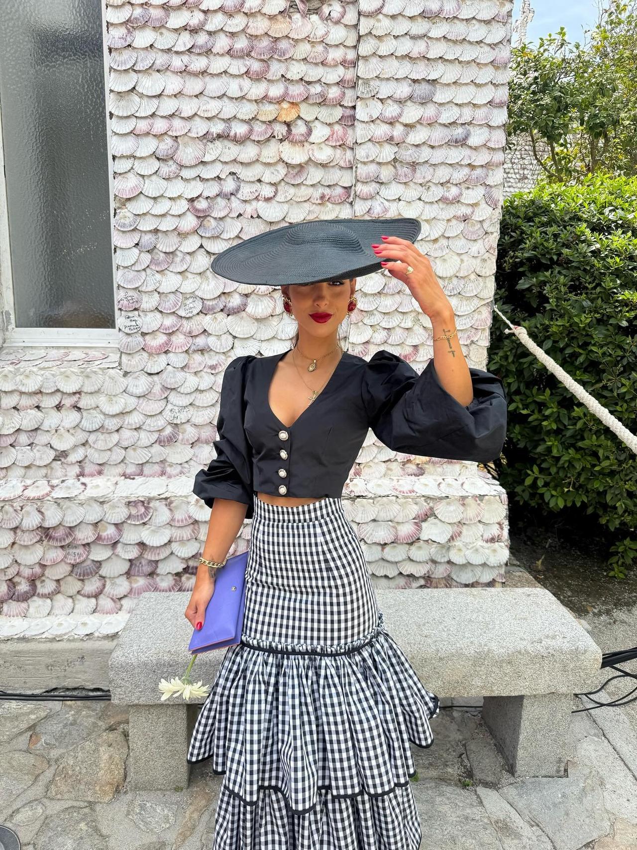 vestidos de boda de invitada dos piezas falda y top