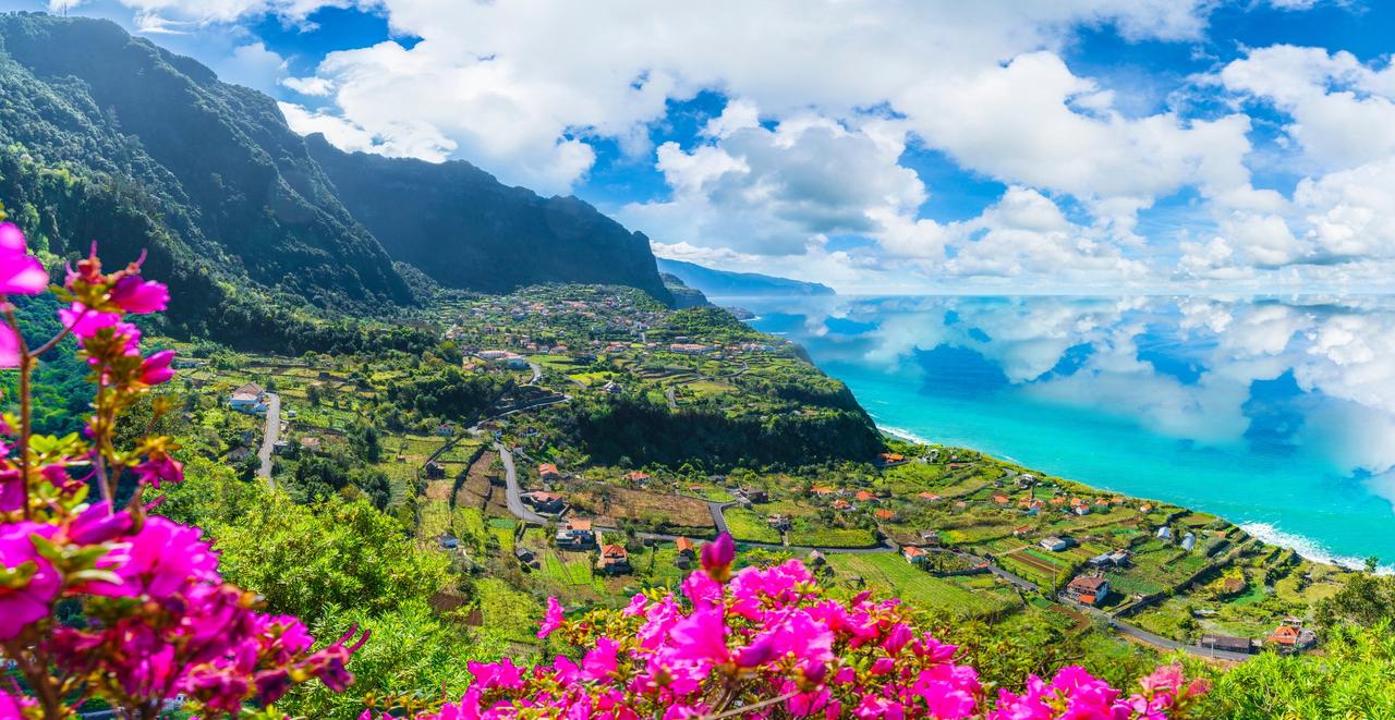 Luna miel barata: isla portuguesa de Madeira