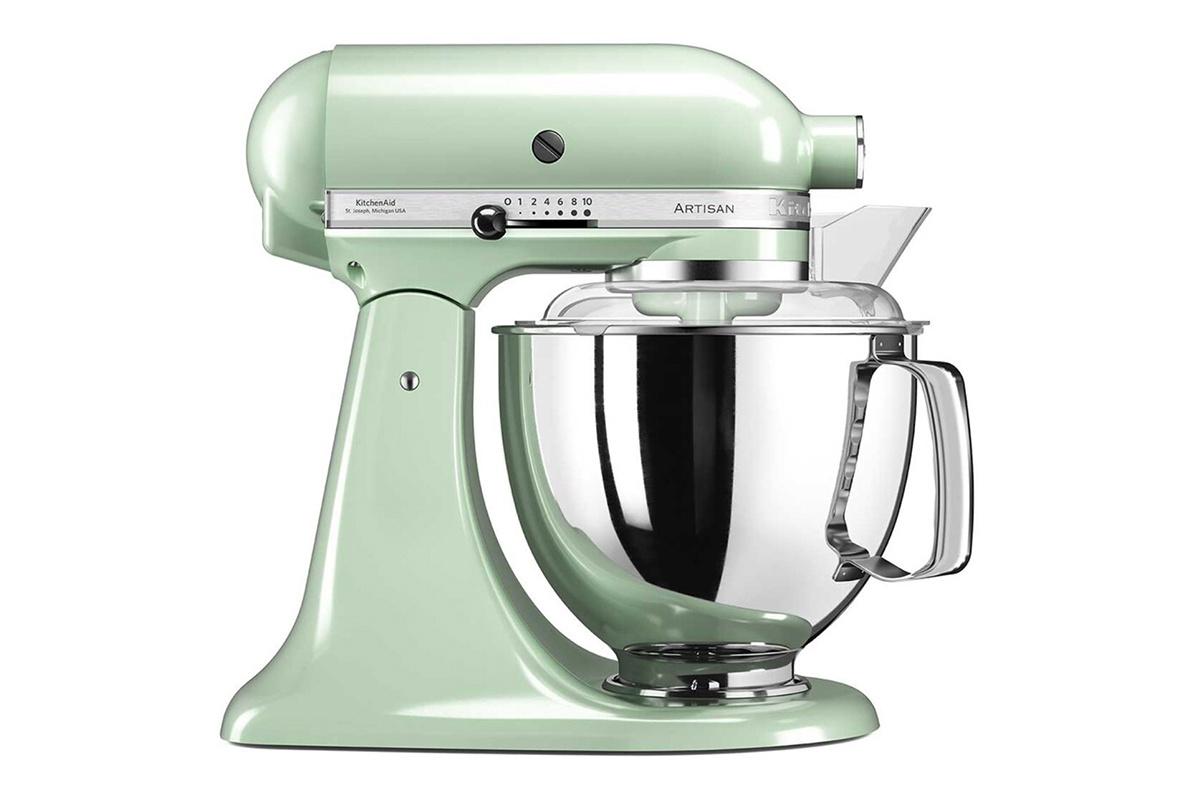 robot de cocina color verde pistacho