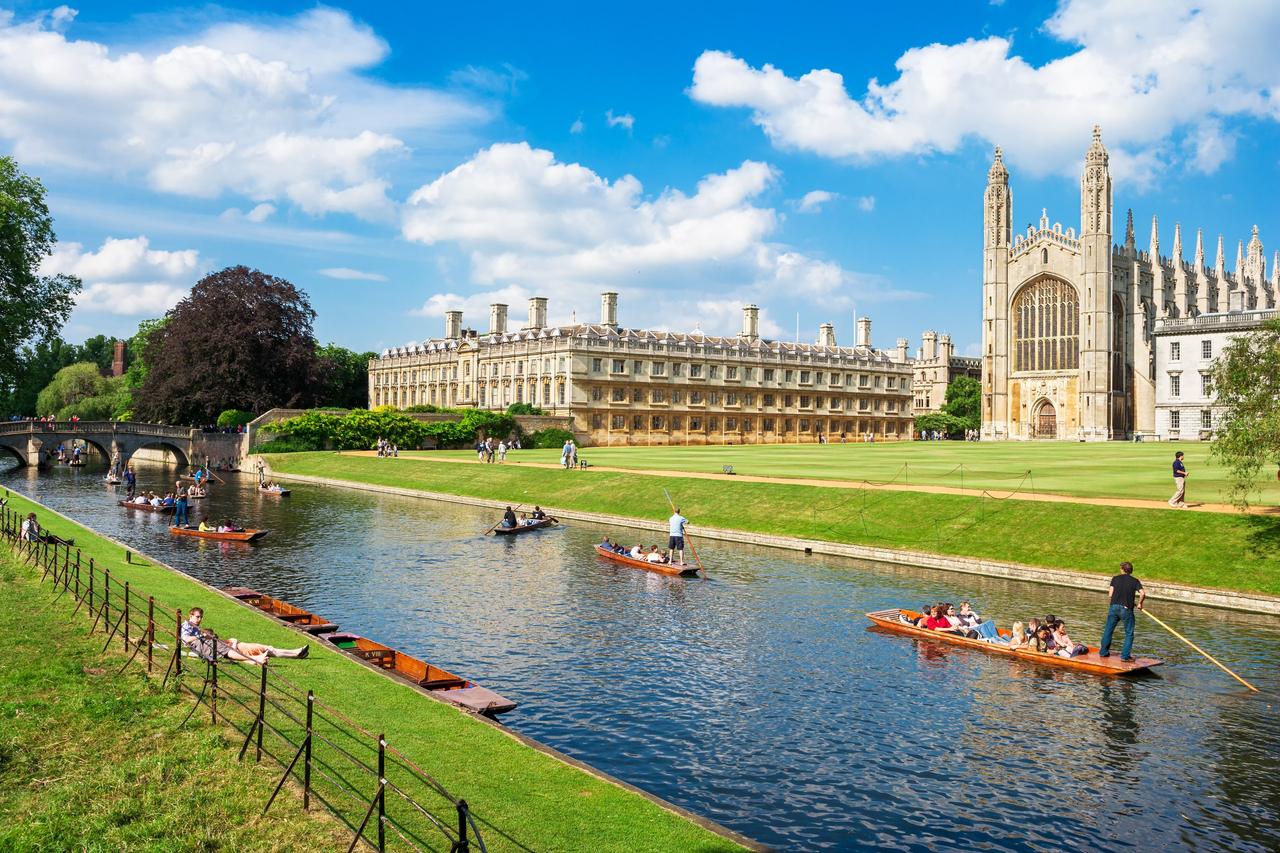 Cambridge en el sur de Inglaterra