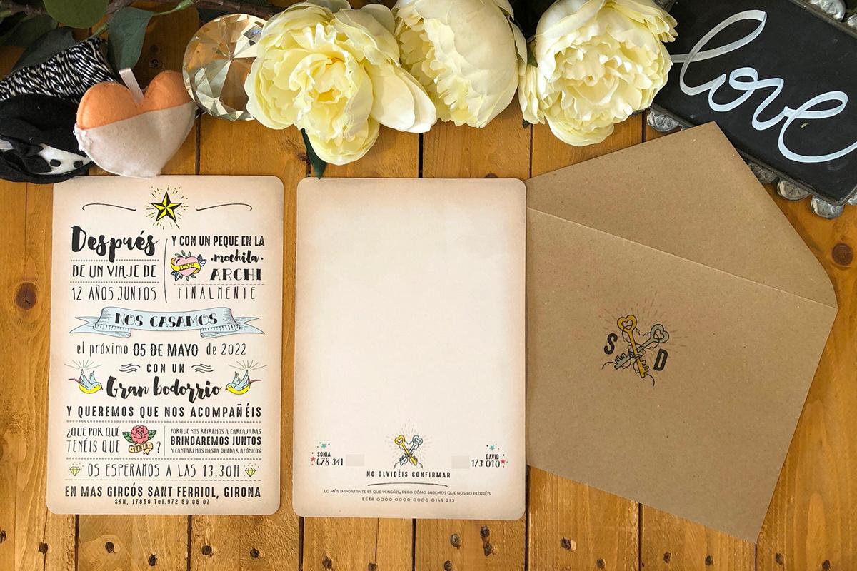 caja de cartón quiero Extranjero Los mejores textos originales para invitaciones de boda