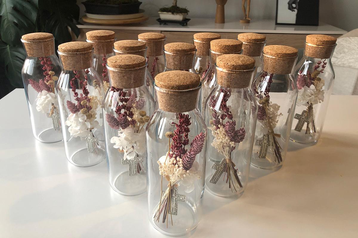 Baratos detalles de boda originales y útiles: vela en un tarro metálico