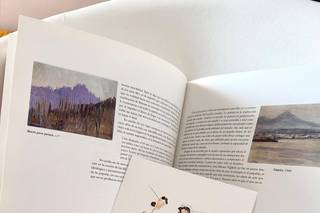 Live paint: diferentes ilustraciones de parejas, con los nombres de cada una de ellas