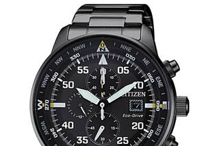 Reloj hombre pedida: reloj deportivo con correa y esfera en color negro, de Citizen