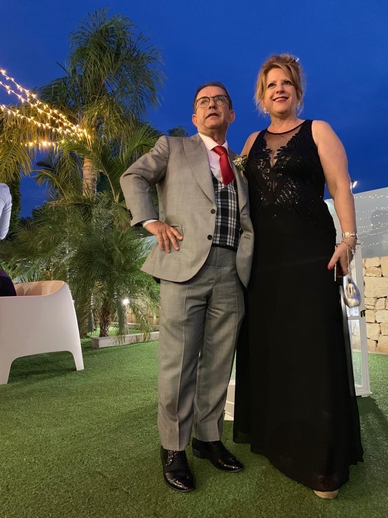 vestidos de boda de invitada escote en V