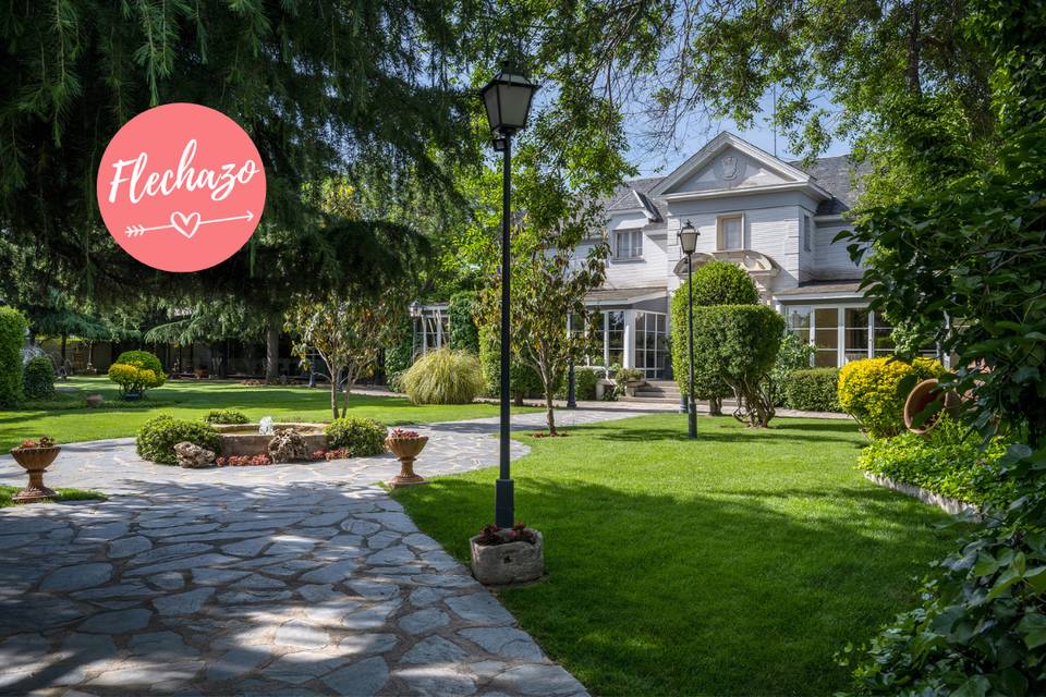 Finca Villa María de Madrid: finca señorial y con un precioso jardín, perfecta para celebrar bodas