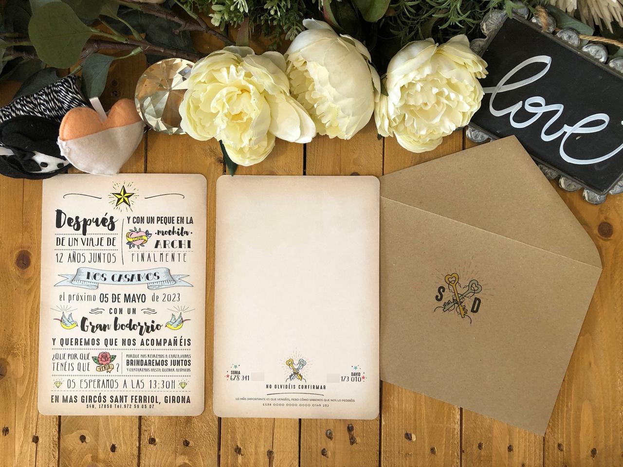 Libro de Firmas para Boda de Madera - Comienza nuestra vida juntos