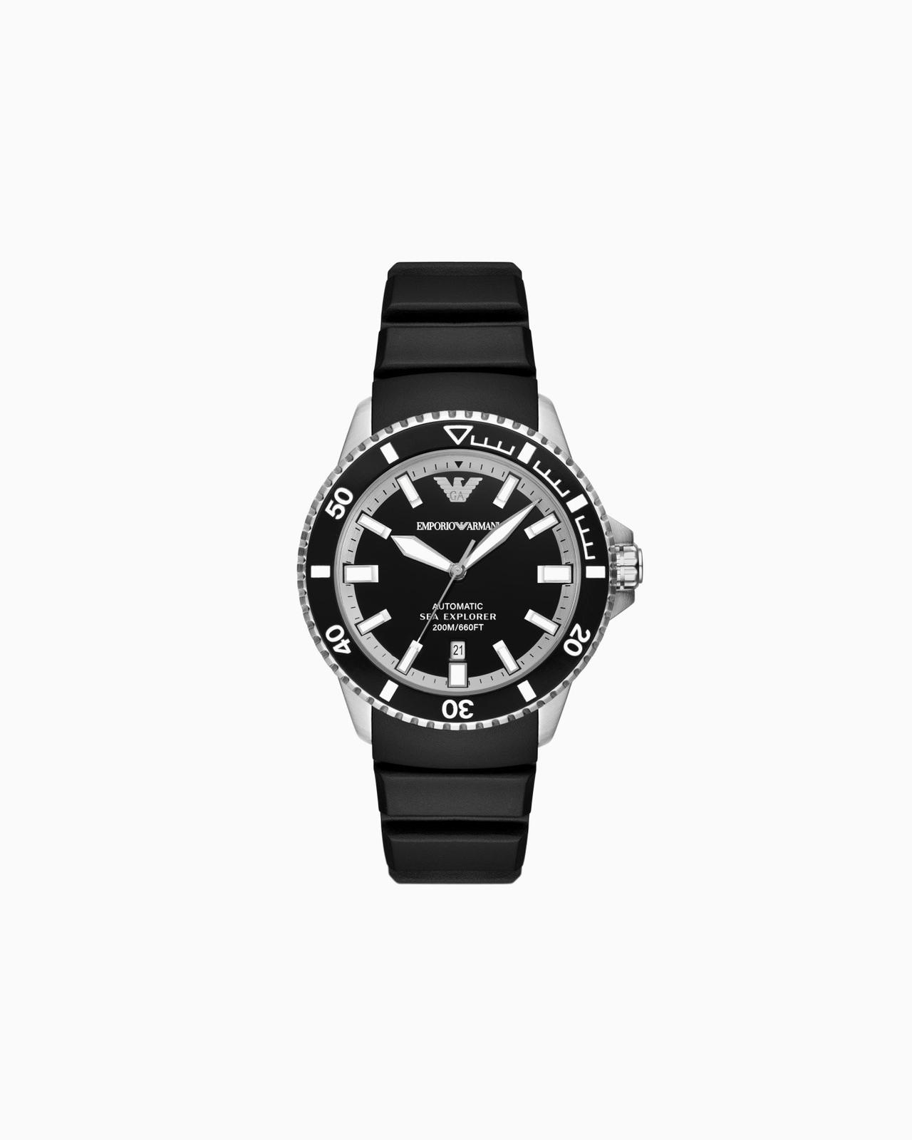 Reloj hombre pedida: reloj en blanco y negro, de Emporio Armani