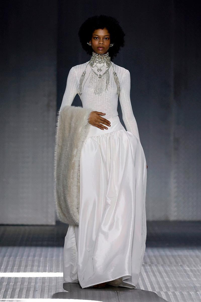 vestido de novia con brillo