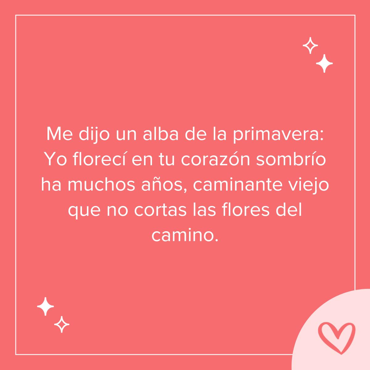 Poema de Antonio Machado para boda civil