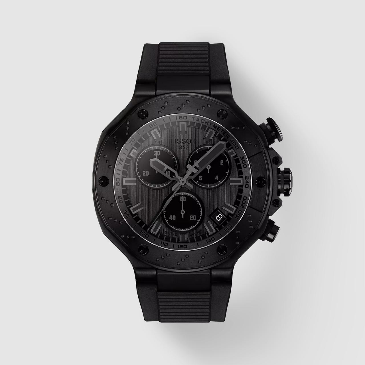 Reloj hombre boda: reloj totalmente en negro, de Tissot