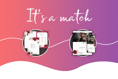 It’s a match! 10 ideas para personalizar vuestras invitaciones y web de boda