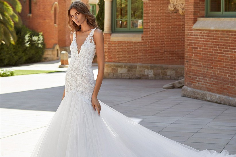 Vestidos De Novia Luna Novias 2021 Sensuales Y Elegantes