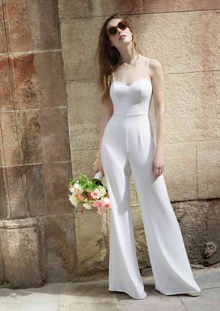 Novias con pantalones. ¿Te apuntas a esta tendencia?