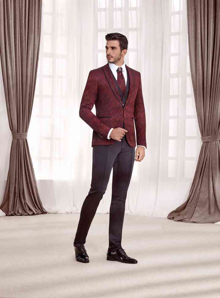 50 Trajes De Novio Originales Con Color