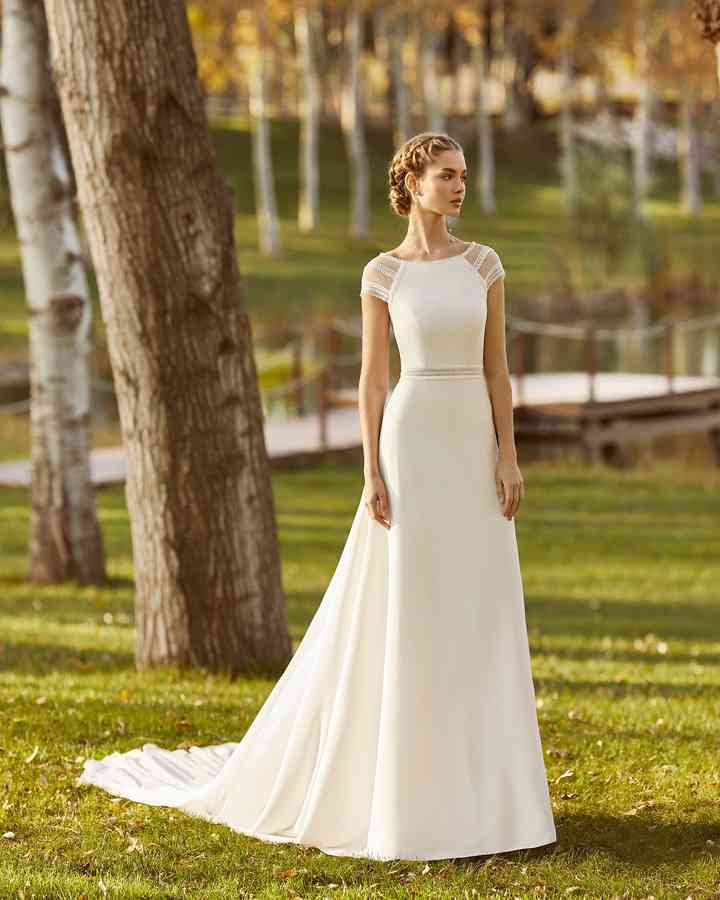 Vestidos De Novia Sencillos Los 100 Modelos Más Bonitos 1547