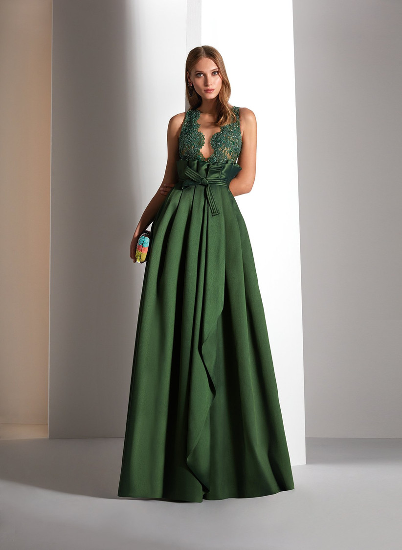 Vestidos verdes de fiesta más de 50 modelos para enamorar