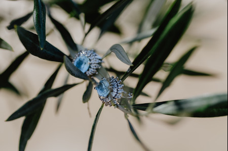 30 joyas de color azul a las que dirás "sí, quiero" en tu boda