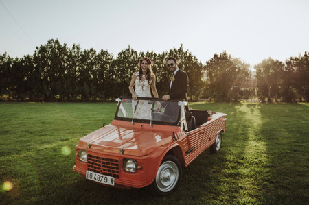 Coches descapotables para el día de la boda