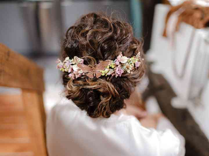 Monos De Pelo Rizado Favorecedores Peinados De Novia