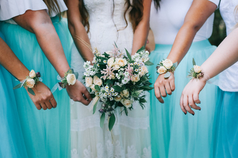 Tips para elegir los ramos de las damas de honor