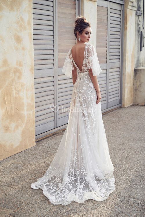 amelie draped sleeves