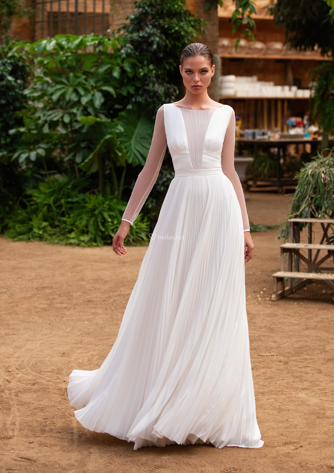 VESTIDOS DE NOVIA CORTE TIPO A - Eva White Novias