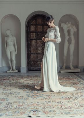 Robe Jolivet & sandales Suzanne nude, Laure de Sagazan