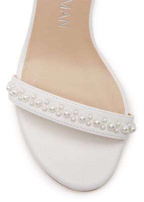 NEARLYNUDE DEMIPEARL SANDAL, Stuart Weitzman