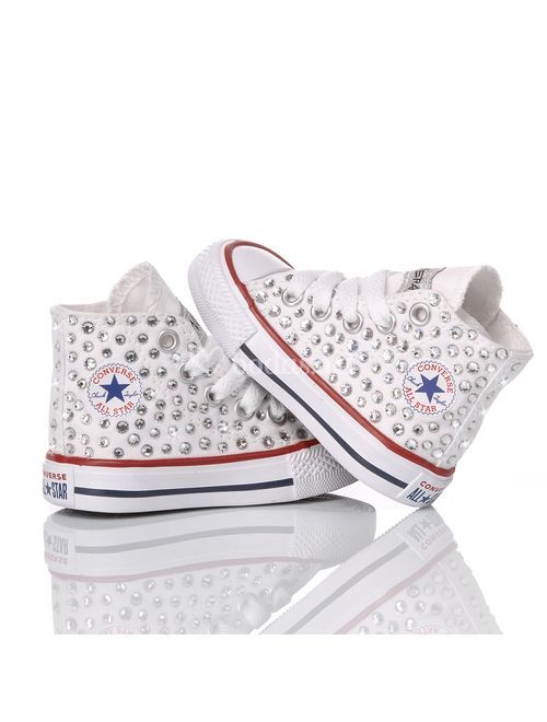 CONVERSE BABY SWAROVSKI WHITE, Mimanera