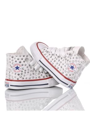 CONVERSE BABY SWAROVSKI WHITE, Mimanera