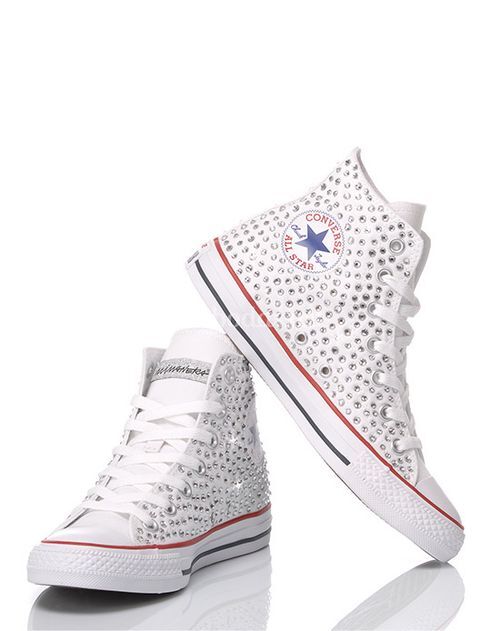 converse swarovski bianca, Mimanera