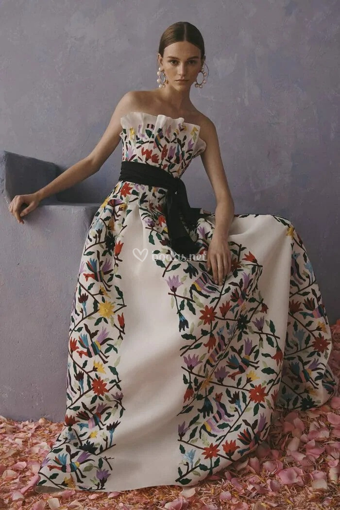 Vestido De Fiesta De Carolina Herrera Ch