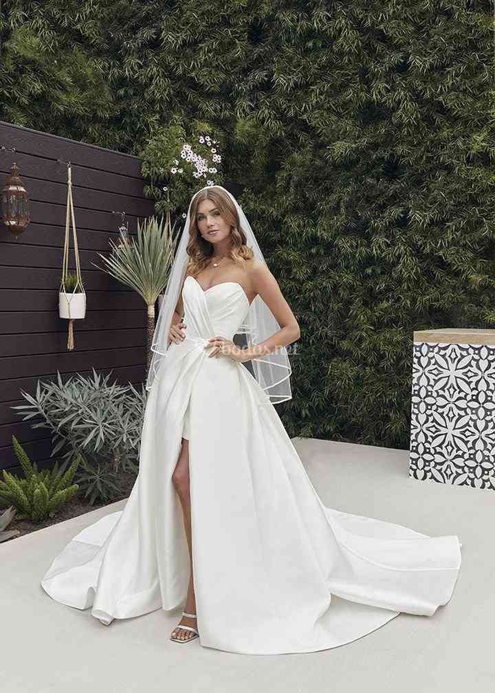 Célula somatica Cortar Recepción Vestidos de Novia de Casablanca Bridal - Bodas.net