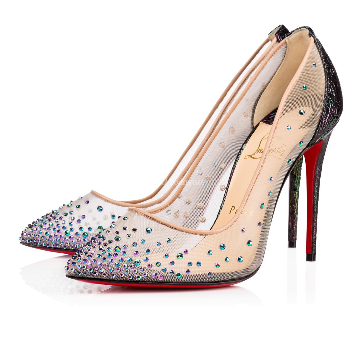 lChristian Louboutin follies strass パンプス 売上倍増 | 靴/シューズ