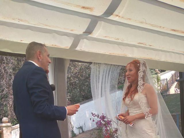 La boda de Juan Manuel Aguilera y Delia Pizarro Adasme en Sant Cebria De Vallalta, Barcelona 6