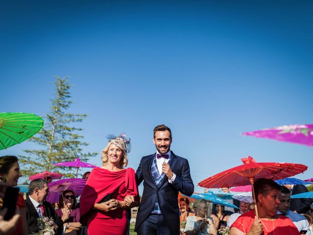 La boda de Albert y María en Villar De Los Alamos, Salamanca 70