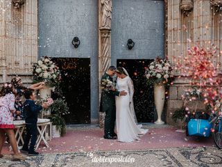 La boda de César y Elena