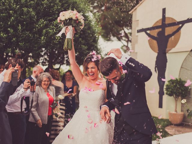 La boda de Javi y Ines en Sant Vicenç De Montalt, Barcelona 159