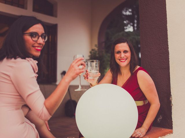 La boda de Javi y Ines en Sant Vicenç De Montalt, Barcelona 211