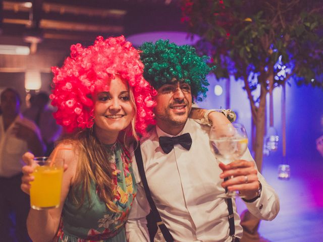 La boda de Javi y Ines en Sant Vicenç De Montalt, Barcelona 366