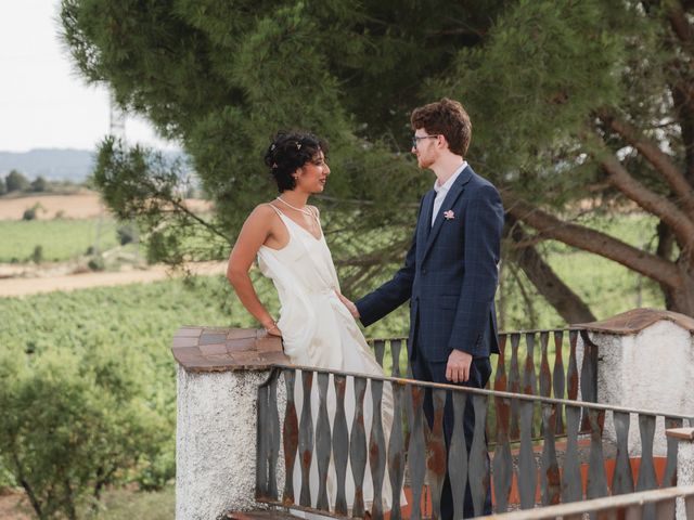 La boda de Eoin y Maya en Odena, Barcelona 80