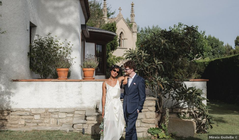 La boda de Eoin y Maya en Odena, Barcelona
