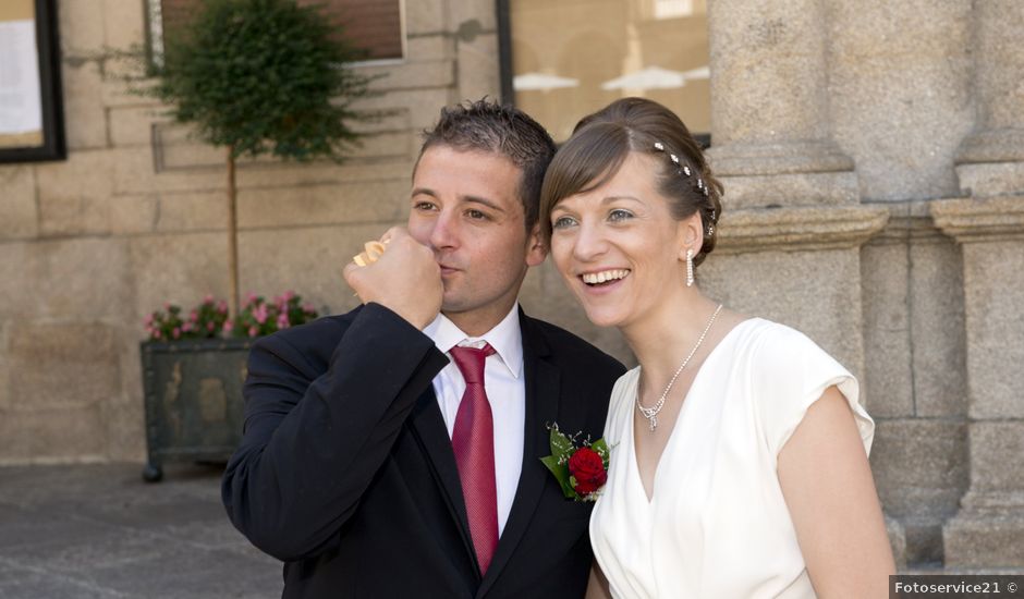 La boda de Roberto y Ana en Vilarnaz, Orense