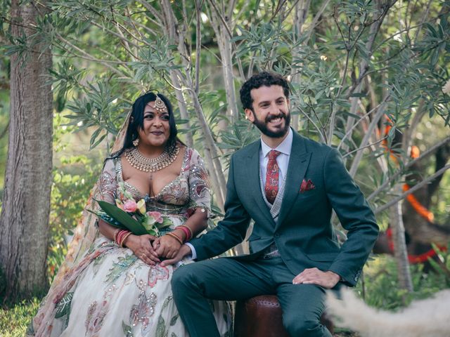 La boda de Alejandro y Shahina en Puerto Serrano, Cádiz 41