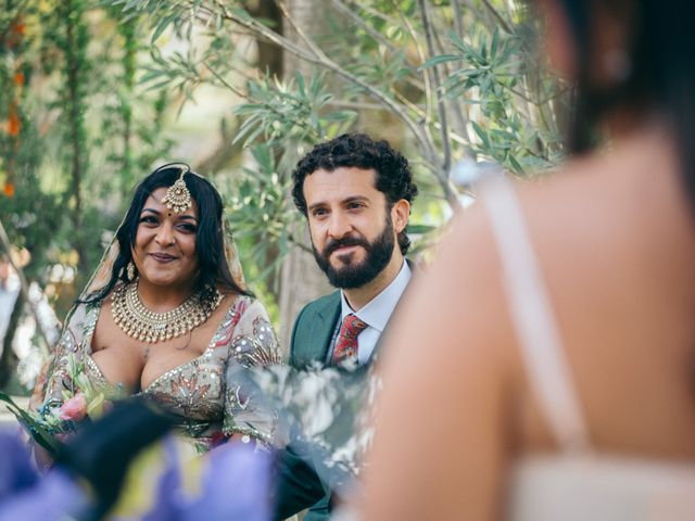 La boda de Alejandro y Shahina en Puerto Serrano, Cádiz 42