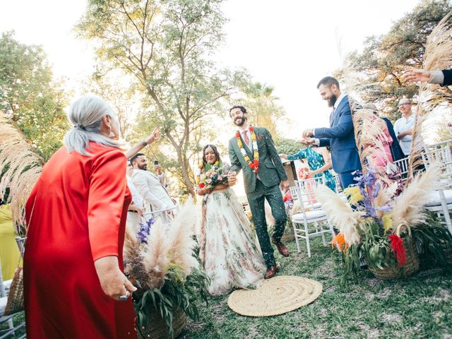 La boda de Alejandro y Shahina en Puerto Serrano, Cádiz 61